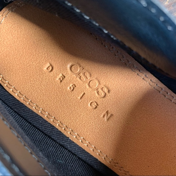 ASOS DESIGN Miley suede point toe loafers in black size 6 never worn - Picture 6 of 8